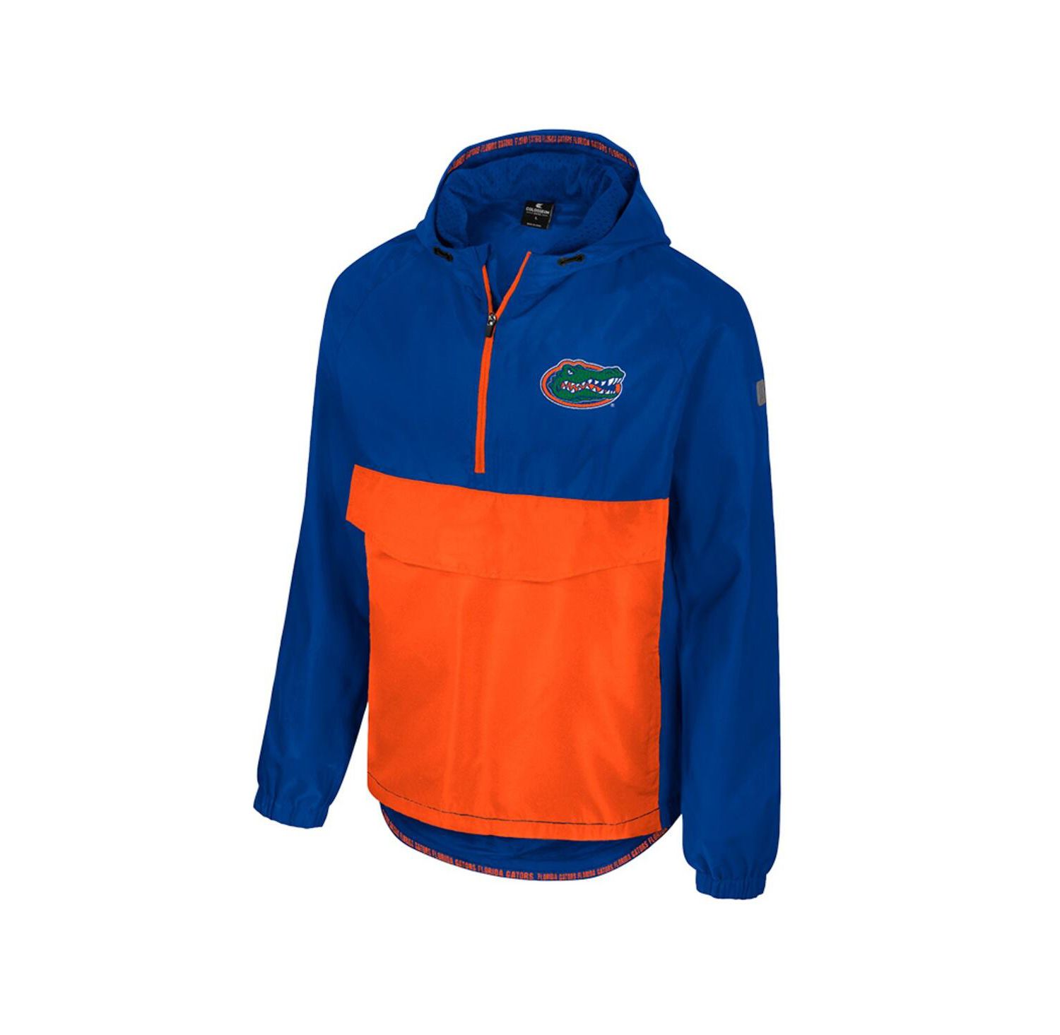 Men's Royal Florida Gators Reloaded Anorak Half-Zip Jacket