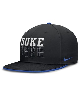 Nike - Men's Black Duke Blue Devils True Primetime Performance Fitted Hat