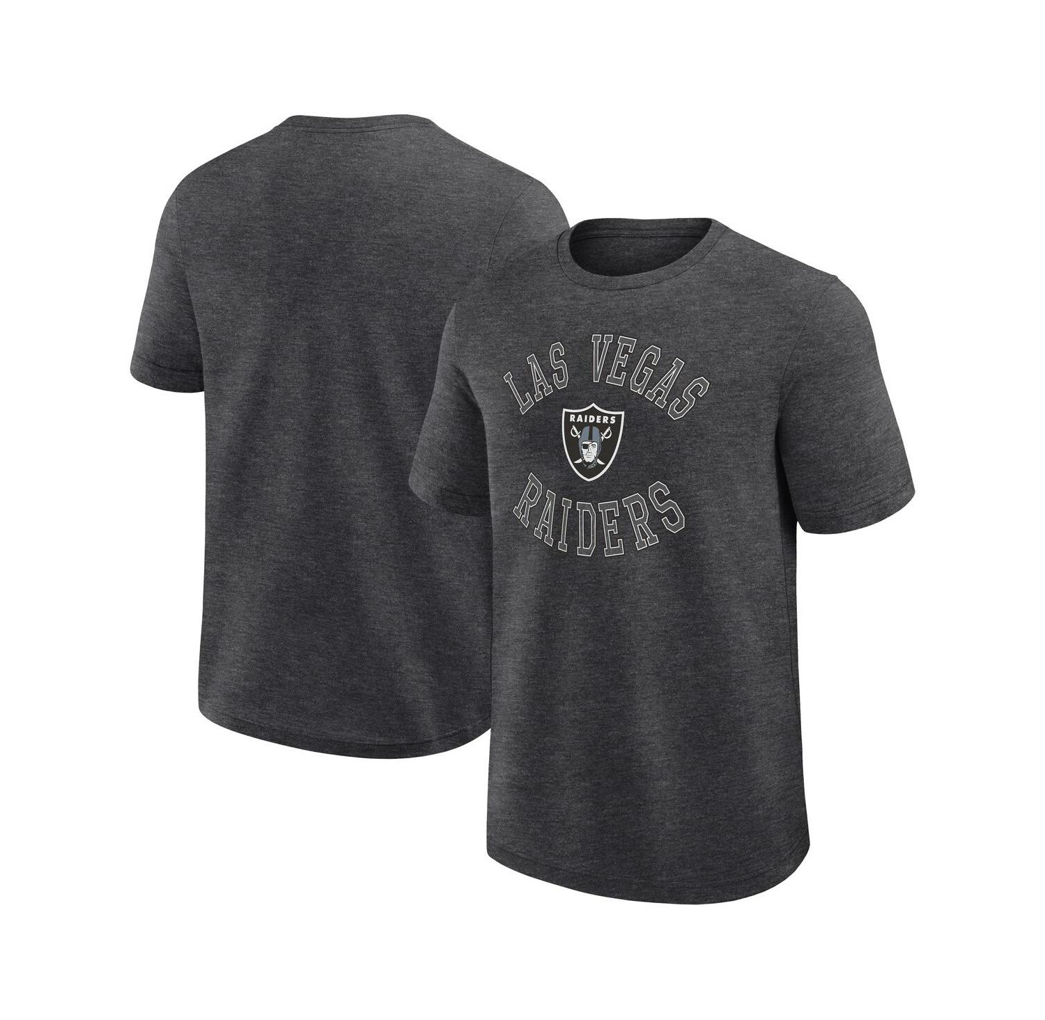 Men's Heather Charcoal Las Vegas Raiders Success T-Shirt