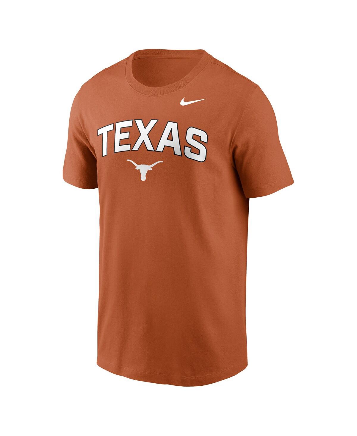 Nike Texas Primetime Arch Stack  Men's College T-shirt In Orange