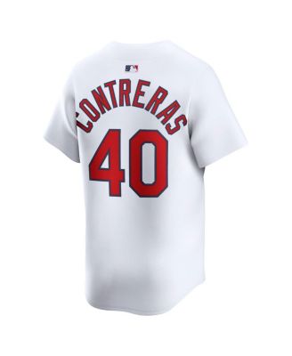 Men's Willson Contreras White St. Louis Cardinals Home Limited Player Jersey