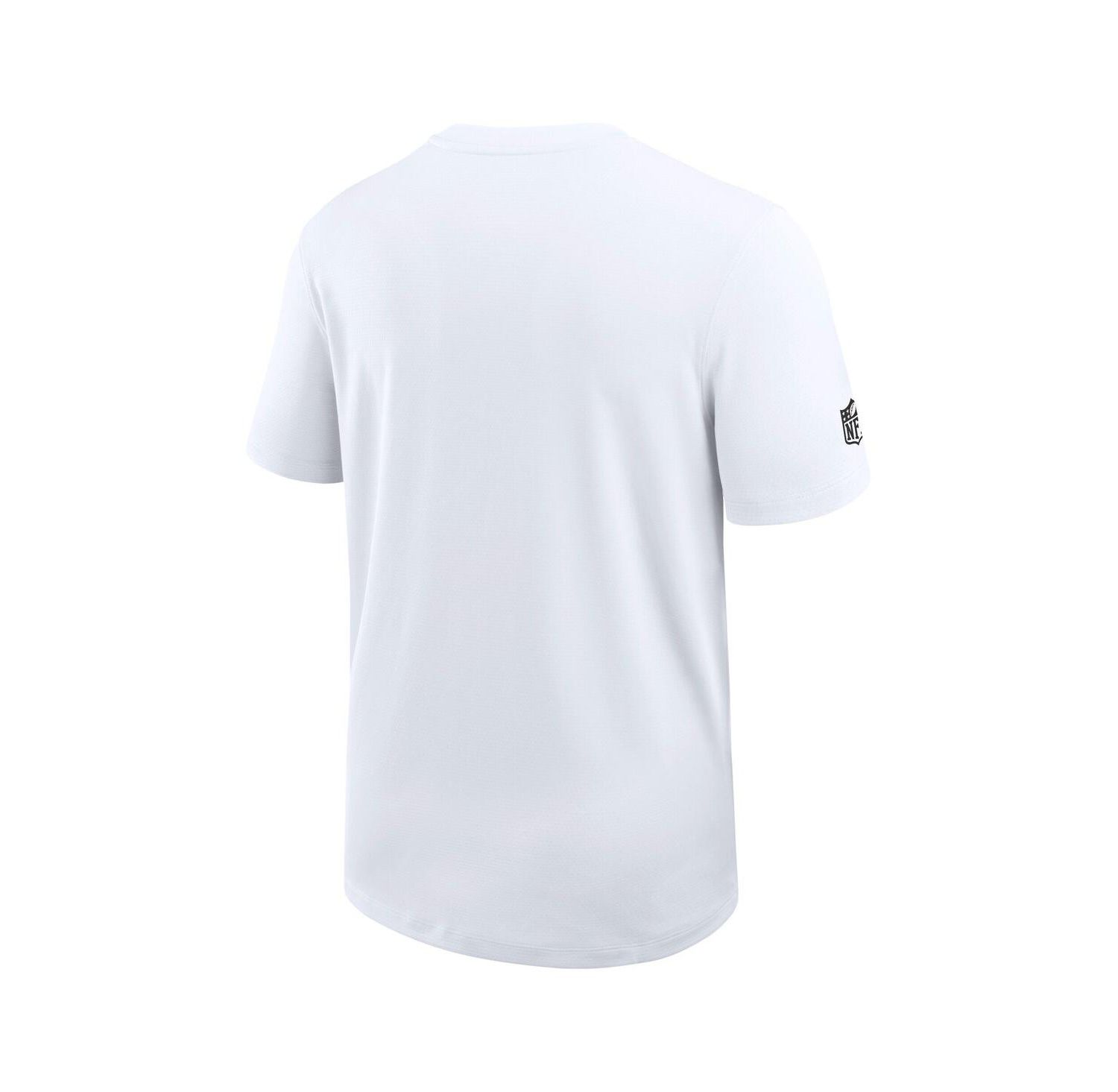 Men's White New Orleans Saints Sideline UV Performance Coach T-Shirt