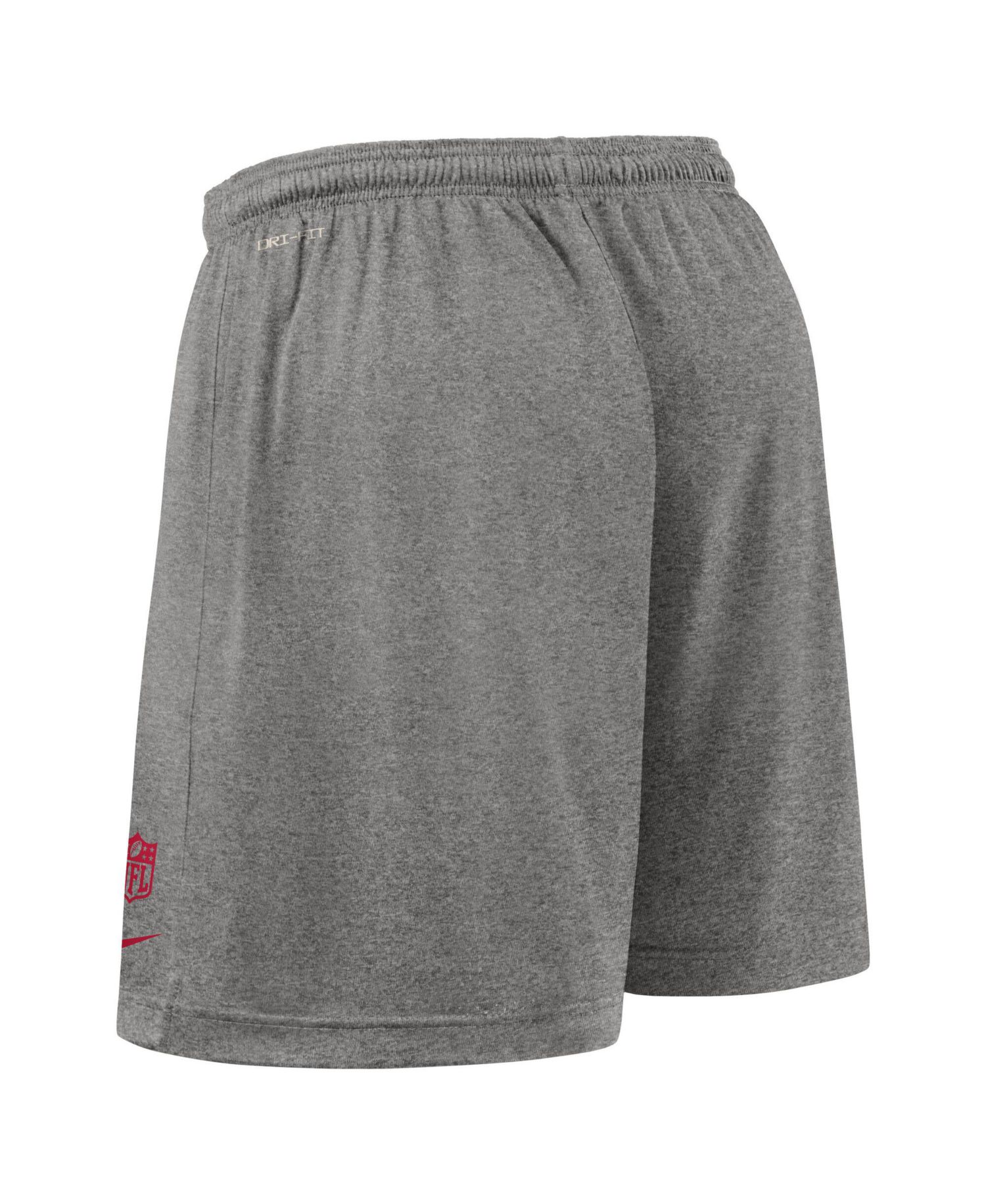 Men's Cardinal Arizona Cardinals Sideline Reversible Performance Shorts