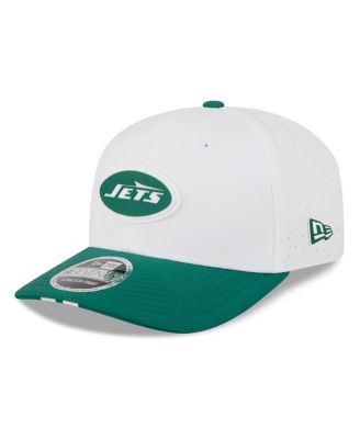 New Era - Men's White/Green New York Jets 2025 NFL Training Camp 9SEVENTY Adjustable Hat
