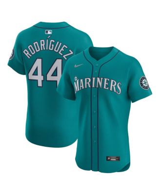 Nike - Men's Julio Rodríguez Aqua Seattle Mariners Alternate Elite Jersey