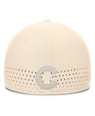 Men's Cream Chicago Cubs Rise Performance Flex Hat