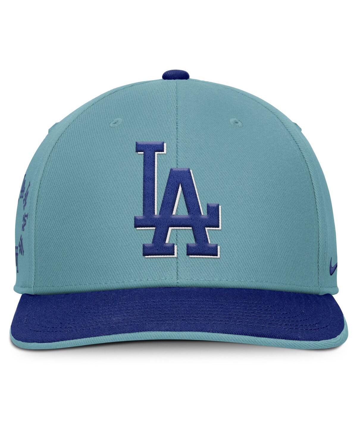 Nike Men's Turquoise Los Angeles Dodgers Father's Day Pro Performance Snapback Hat