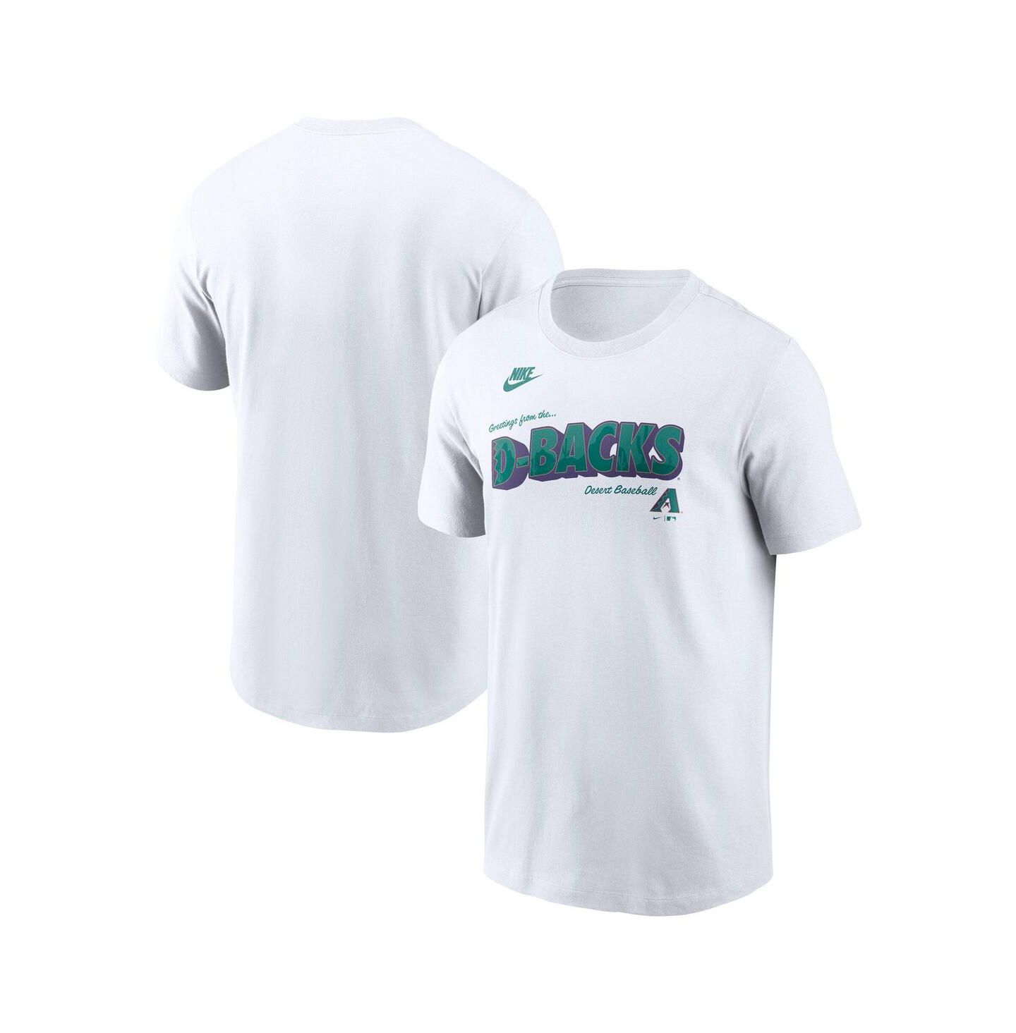 Мужская футболка Nike White Arizona Diamondbacks Local Hometown — фото 1