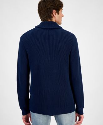 Sun + Stone Men's Alvin Cardigan Sweater, Created for Macy's