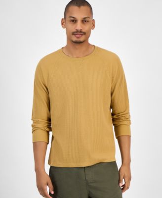 Men's Waffle-Knit Thermal Shirt