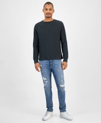 Men's Waffle-Knit Thermal Shirt, Macy's Exclusive