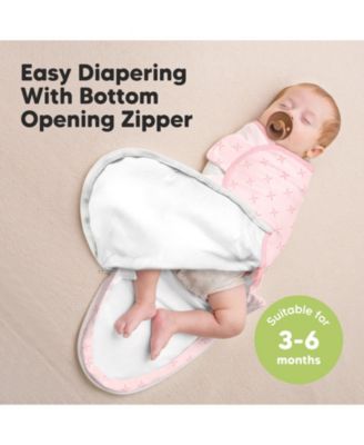3pk Soothe Zippy Baby Swaddles Months, Newborn Sleep Sacks, Zipper Swaddle, Wearable Swaddle Blanket