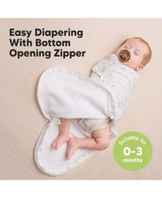 3pk Soothe Zippy Baby Swaddles 0-6 Months, Newborn Sleep Sacks, Zipper Swaddle, Wearable Swaddle Blanket