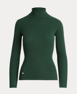 Ribbed Turtleneck Sweater