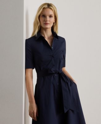 Cotton Shirtdress