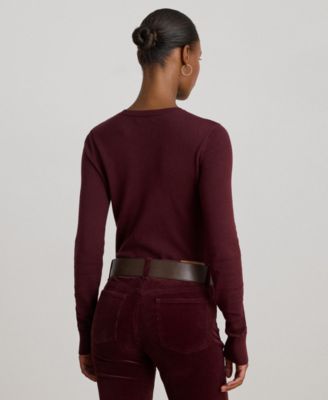 Women's Cotton-Blend Sweater