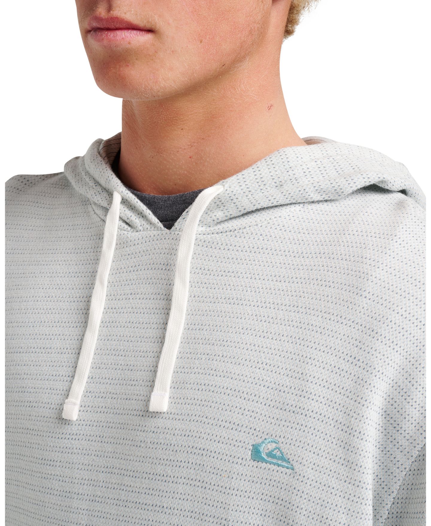 Мужское худи Quiksilver Vista Long Sleeve, цвет: Синий — фото 4