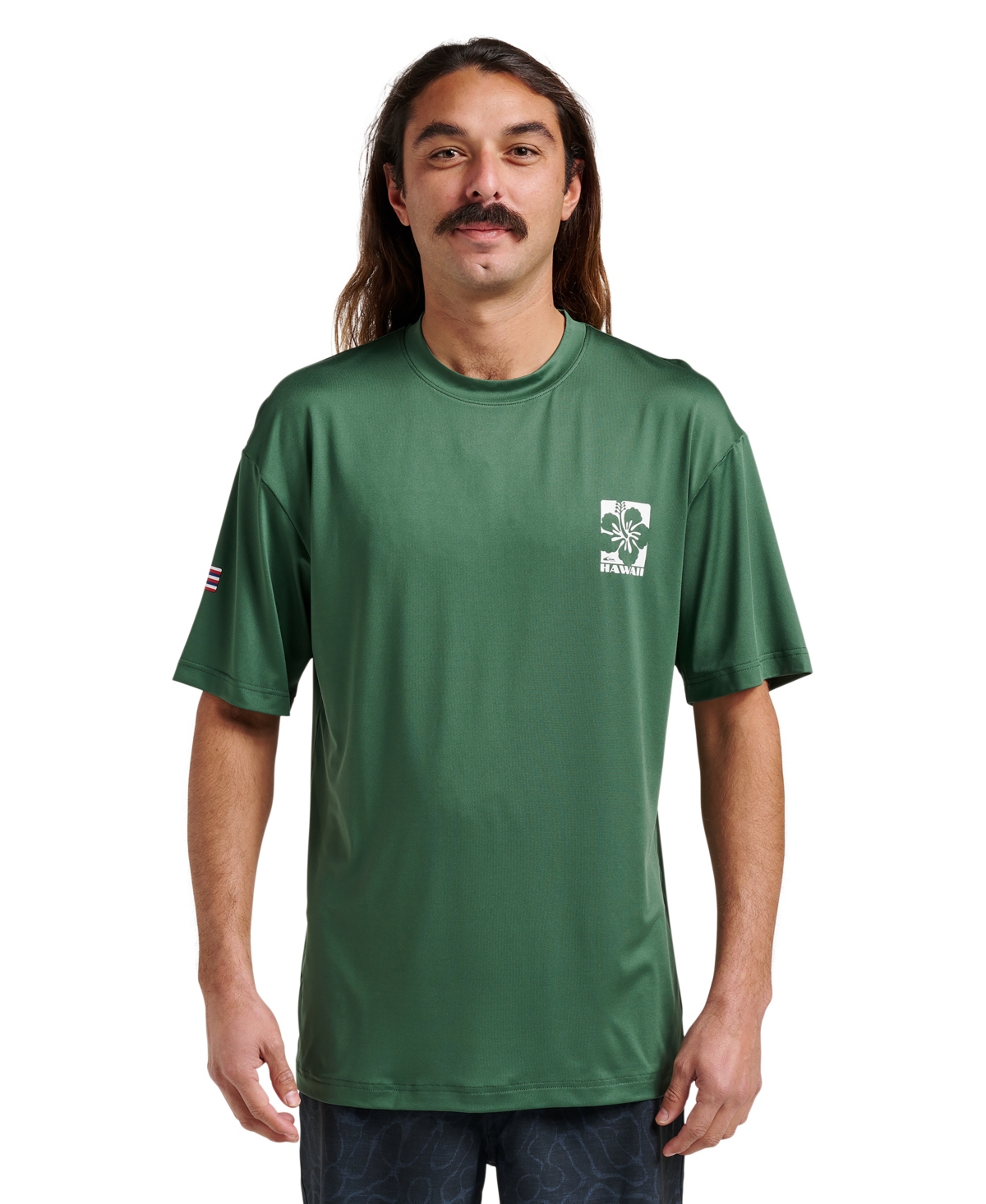 Men's Hi Surf Short Sleeve T-Shirt - Trekking green