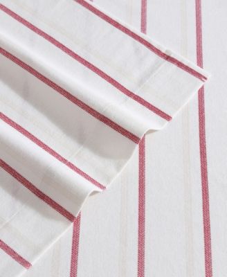 Printed Cotton Flannel 4-Pc. Sheet Set, Full
