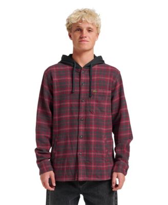 Men's Sandbar Hooded Flannel Shirt