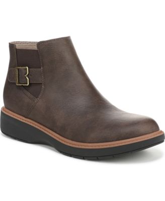 Women's Calm One Round Toe Chelsea Short Boots