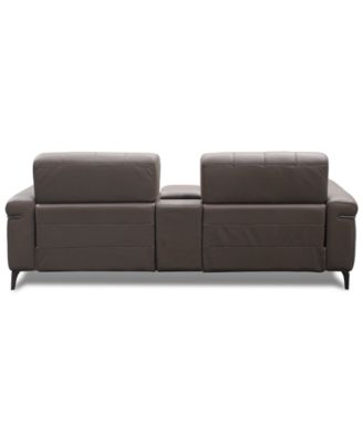Wyndill 3-Pc. Leather Sofa with 2 Power Recliners, Exclusively at Macy's