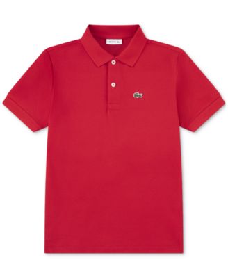 Boys' 8-20 Cotton Petit Piqu&eacute; Polo Shirt