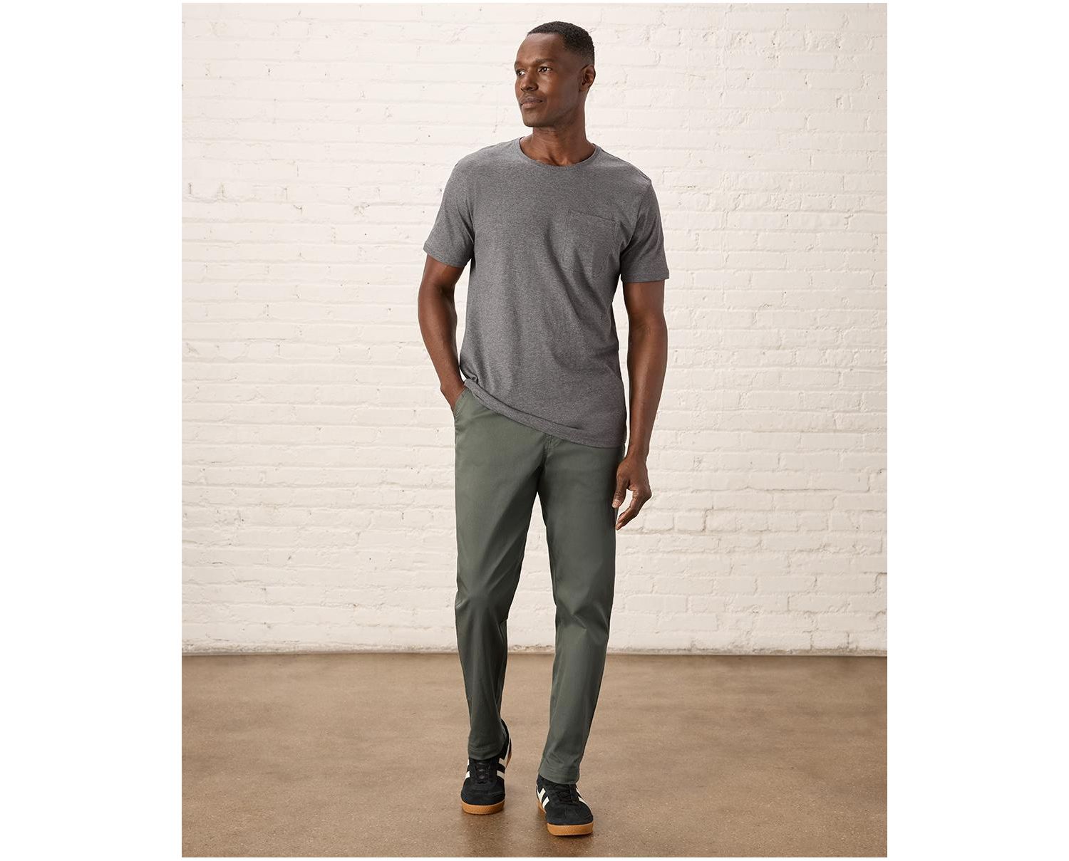 Men's Organic Cotton Daily Twill Midweight Pant - 30" Inseam