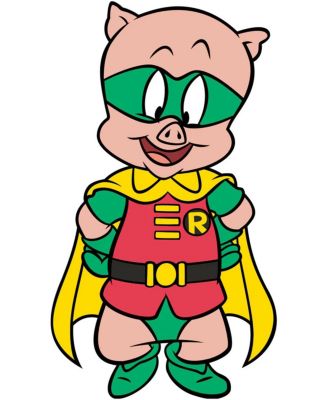 - WB 100 - Looney Toons - Porky Pig Robin Enamel Pin (1468)
