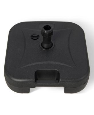 Fillable Patio Umbrella Base with Handle Fit 1.5 Inch Umbrella Poles