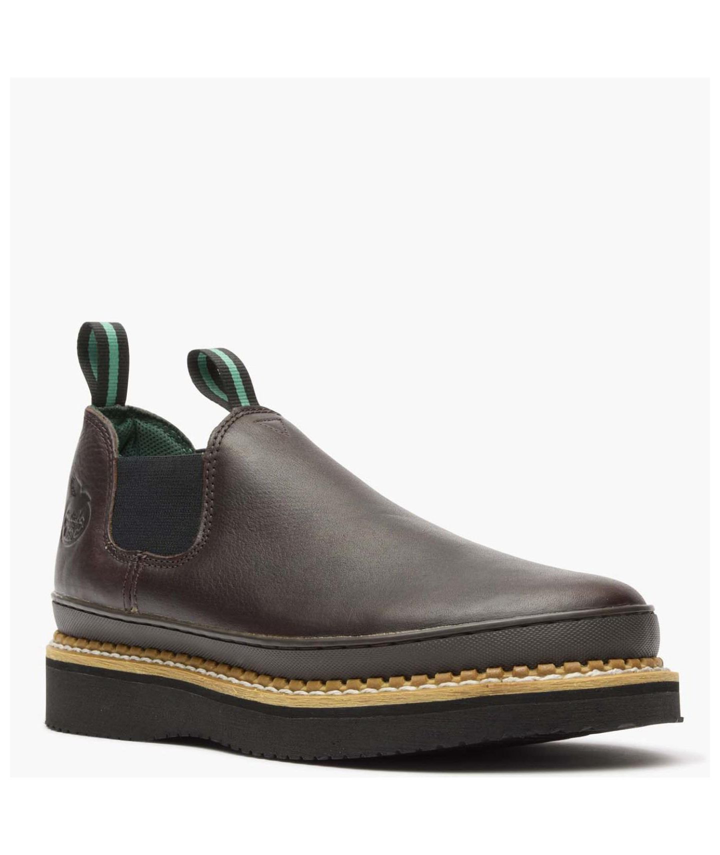 Мужские ботинки GEORGIA BOOT Wedge Romeo Work Shoe, цвет: Коричневый — фото 1
