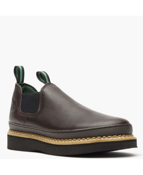 Мужские ботинки GEORGIA BOOT Wedge Romeo Work Shoe, цвет: Коричневый