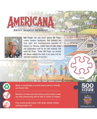 Americana - Sweet Summer Memories 500 Piece EZ Grip Jigsaw Puzzle