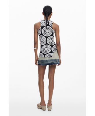 Women's Sleeveless spiral T-shirt