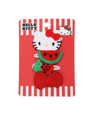Sweet Snacks 4-Piece Hair Clip Set