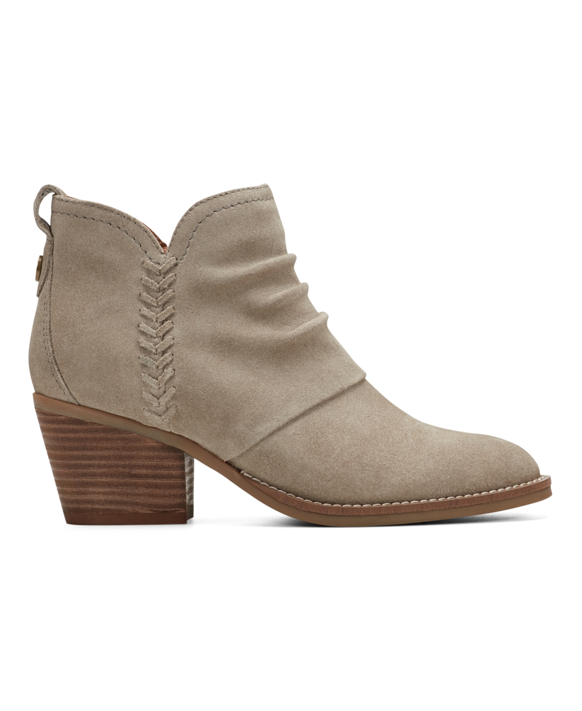 Earth Women's Chandy Ruched Block Heel Booties In Brown