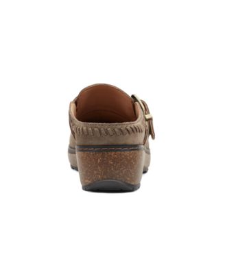 Women's Kay Stitched Round Toe Clogs