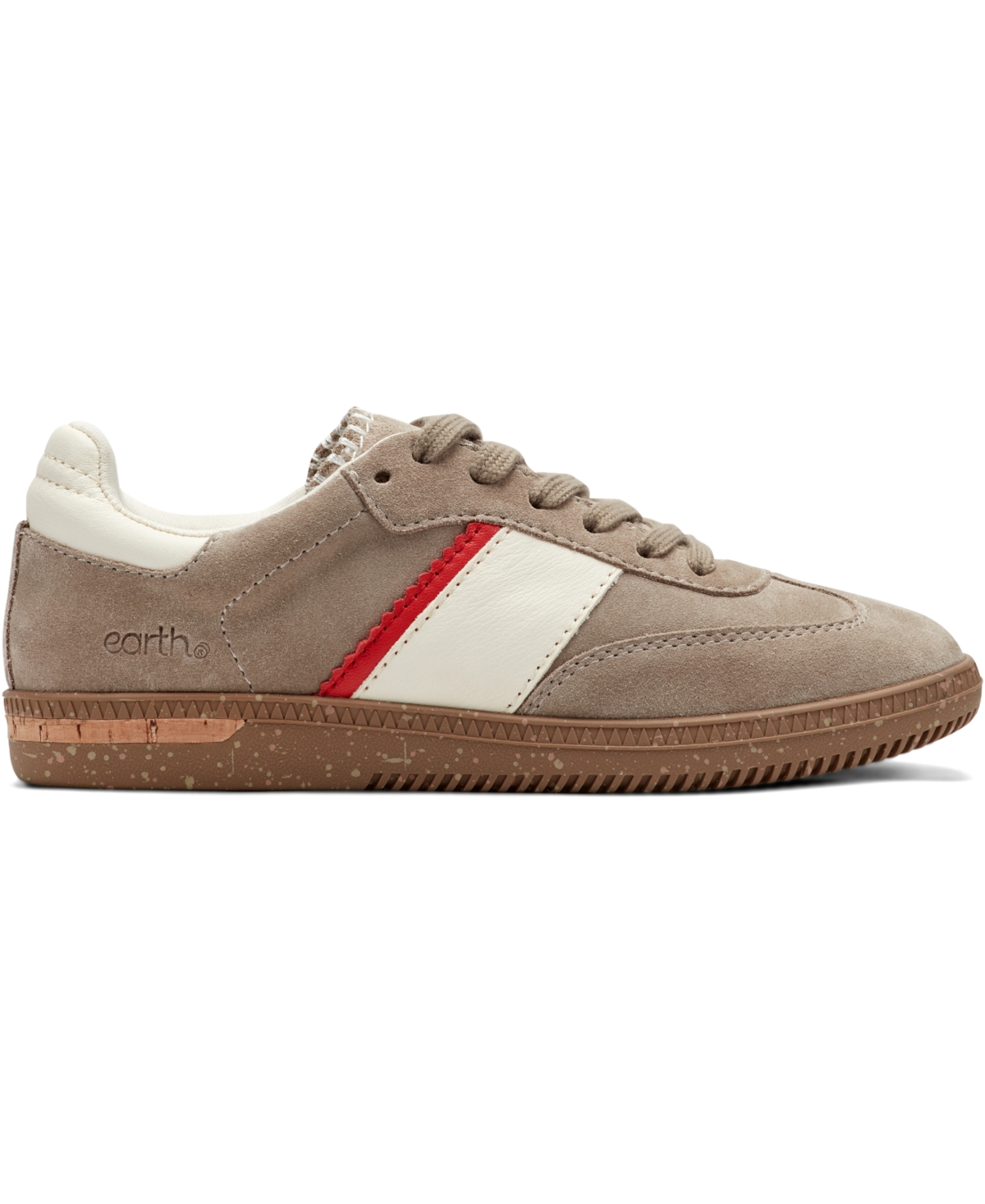 Earth Women's Penny Stripe Lace-up Sneakers In Brown