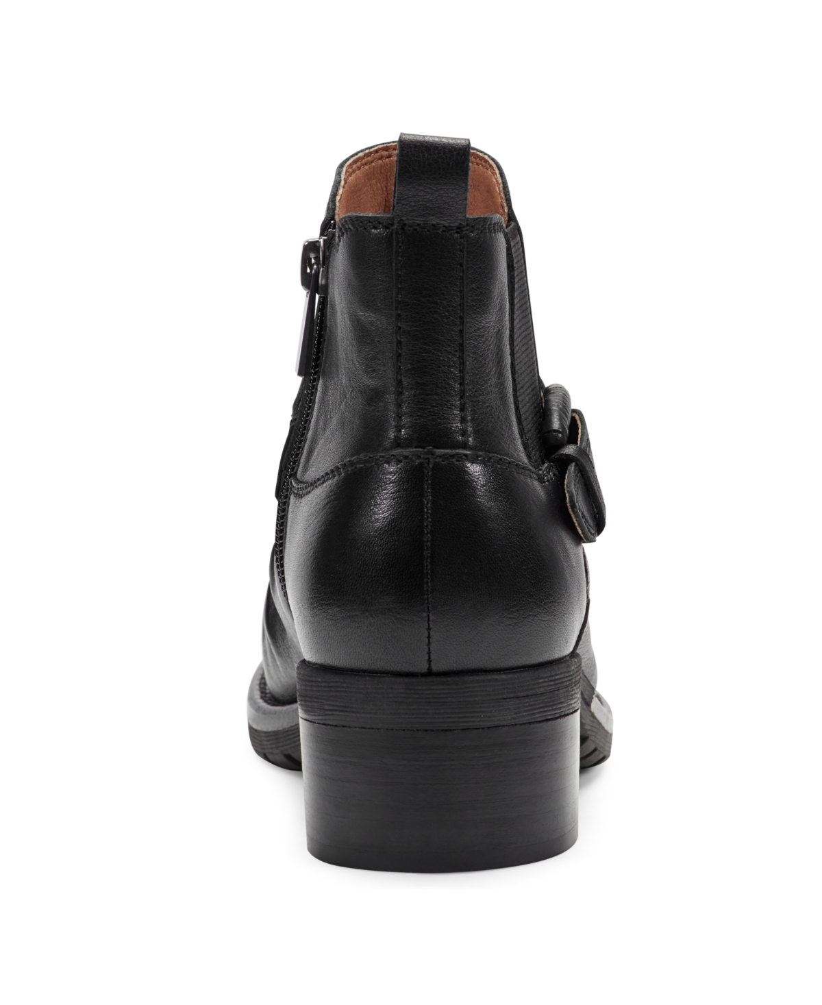 Earth Women's Zane Ruched Block Heel Booties In Black