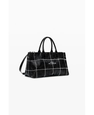 Women's Medium shiny shopper bag
