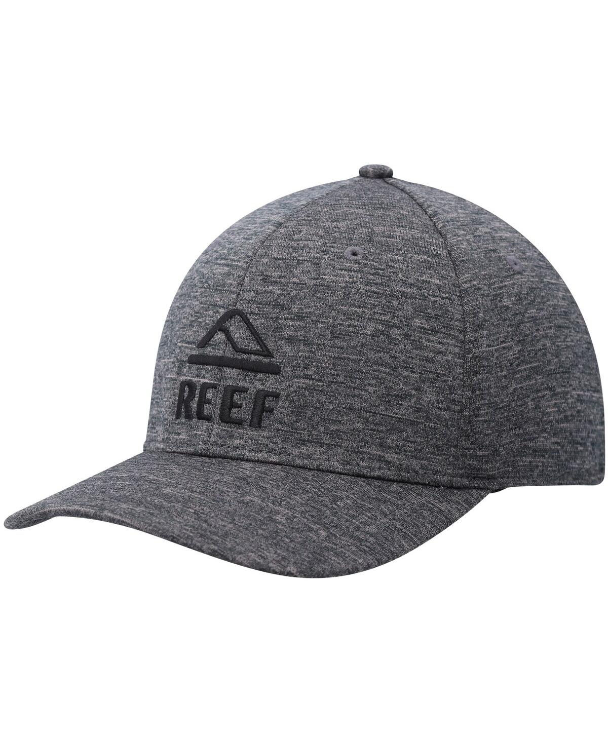 Men's Heathered Black Grand Flex Hat - Heather Black