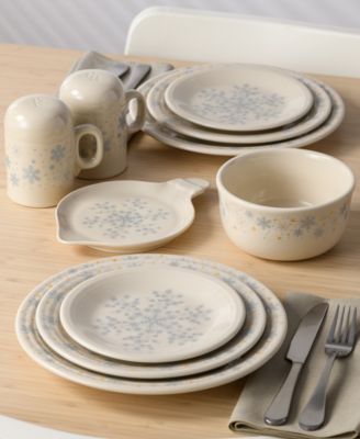 Snowflake Dinnerware Collection, Exclusively at Macy's