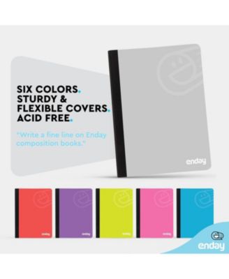 Composition Notebooks College Ruled Paper, Pink Hard Cover Composition Notebook, Premium Lined Composition Books, 100 Sheets Ruled Notebook