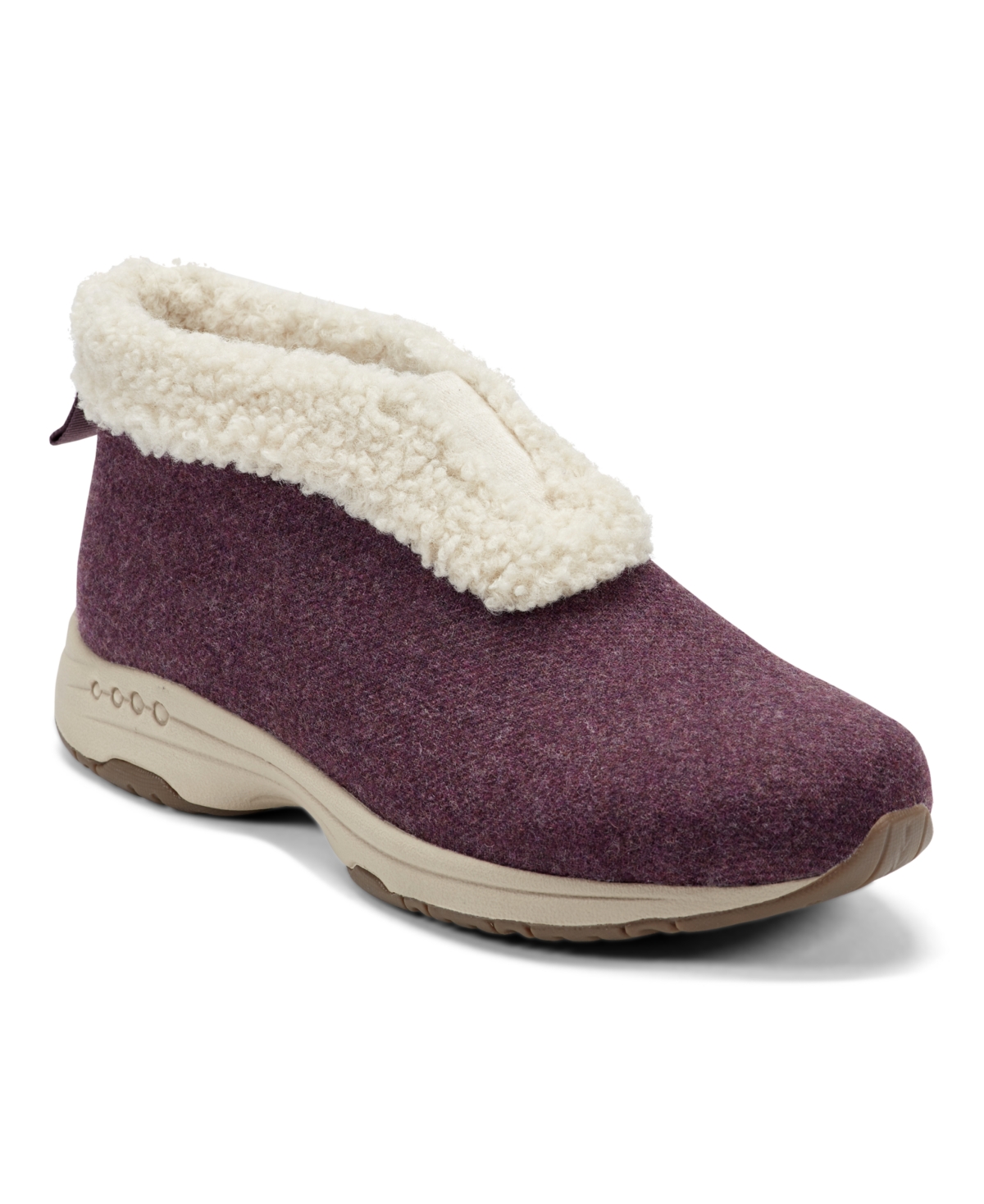Easy Spirit Women's Treepose Cozy Slipper Booties In Brown