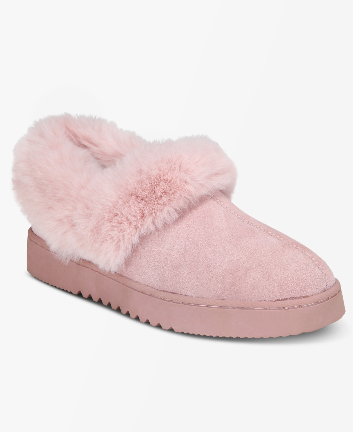 Style & Co Women's Lolaa Cozy Clog Slippers, Created For Macy's In Pink