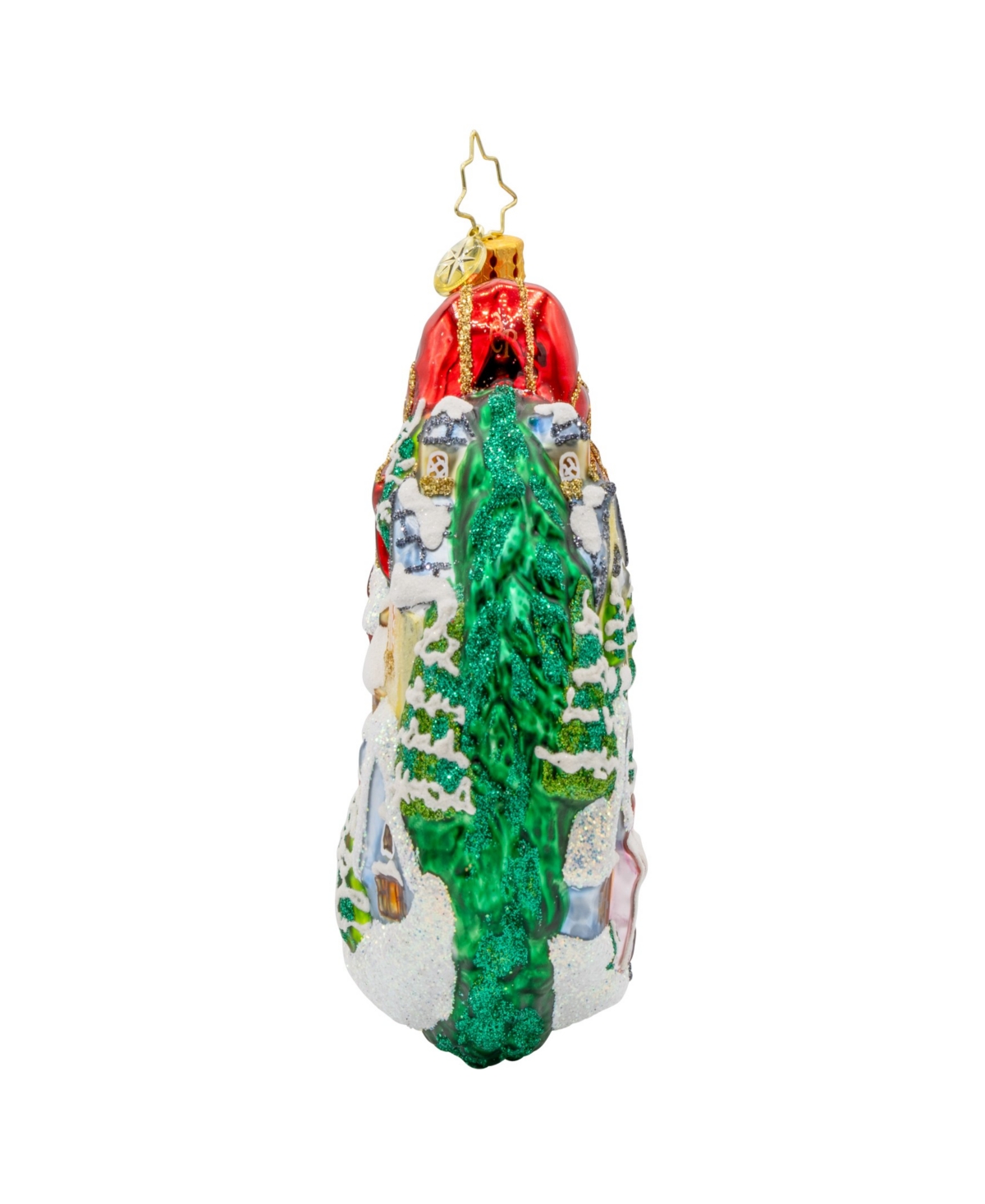 Christopher Radko Christmas Village Charm Ornament In Multi