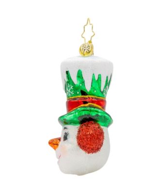 Top Hat Tidings Gem Ornament