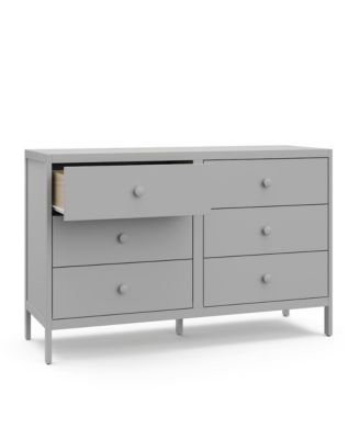 Universal 6 Drawer Dresser - Pebble Gray