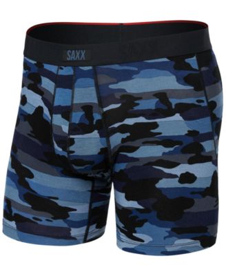 SAXX - Men's Vibe Xtra Slim-Fit Printed Boxer Briefs