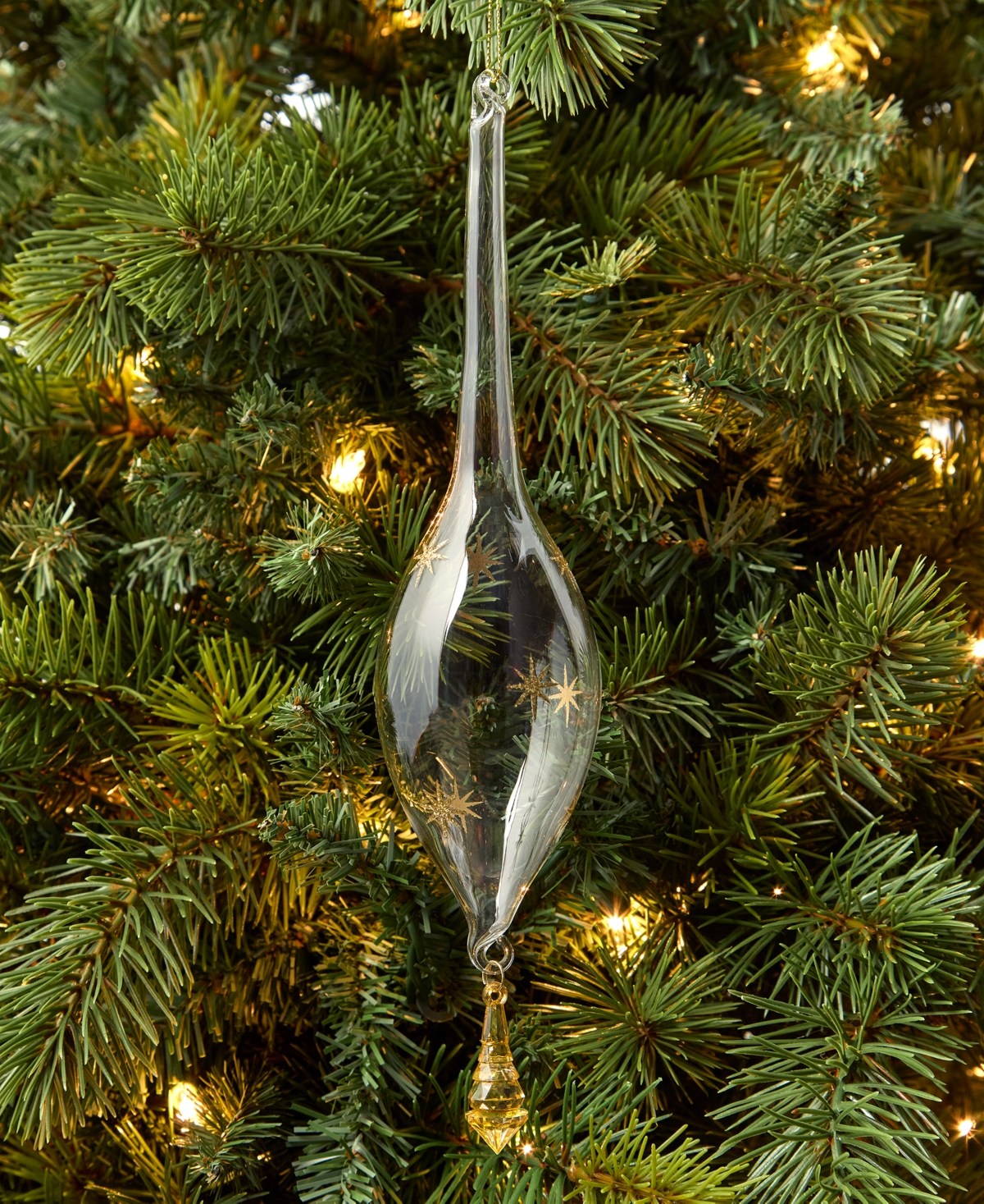 Holiday Lane Berry Tones Dangle Drop Ornament, Macy's Exclusive In Multi
